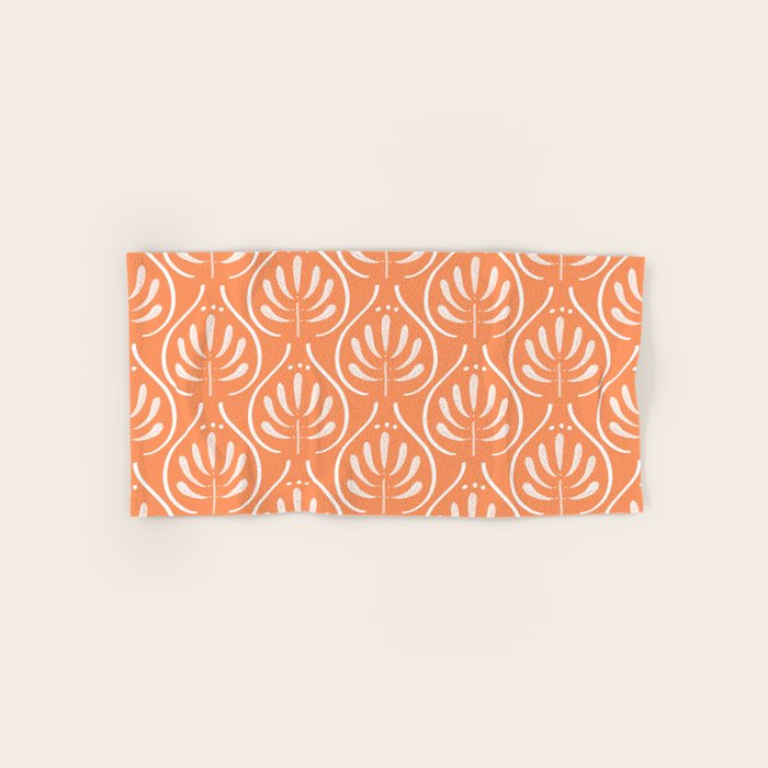 Boho salmon Bath Towel Gallery Image 1