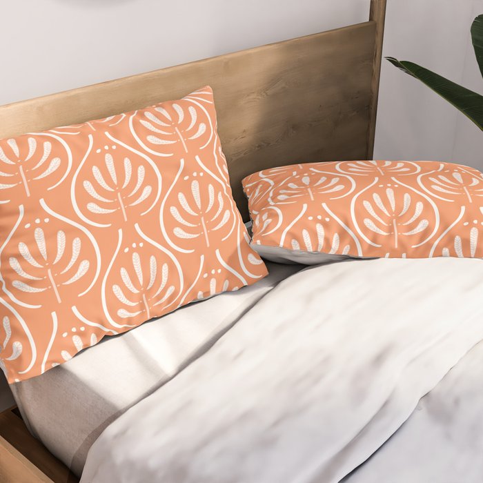 Boho salmon Pillow Sham Gallery Image 2