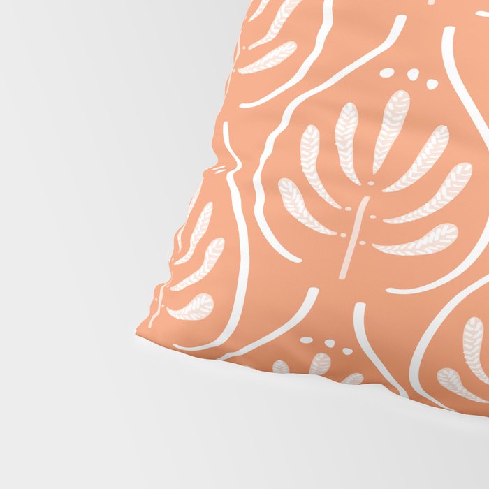Boho salmon Pillow Sham Gallery Image 4