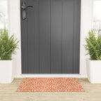 Boho salmon Welcome Mat Gallery Image 3