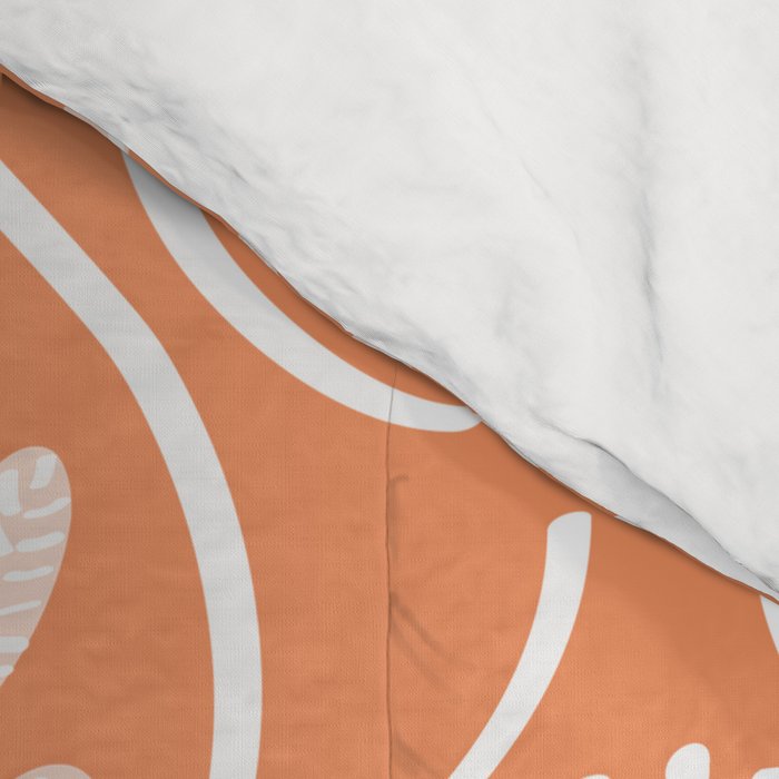 Boho salmon Comforter Gallery Image 4