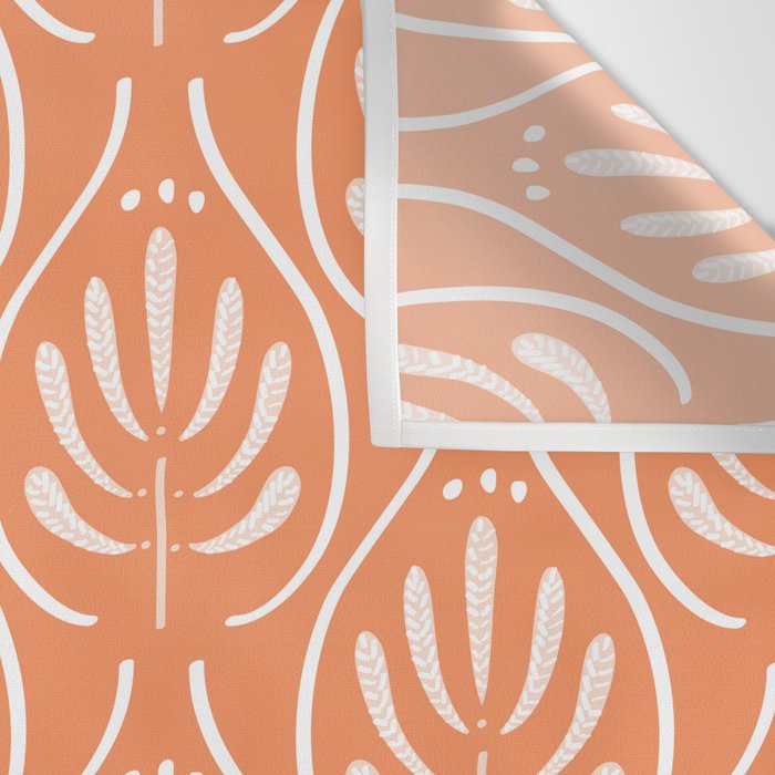 Boho salmon Wall Tapestry Gallery Image 3