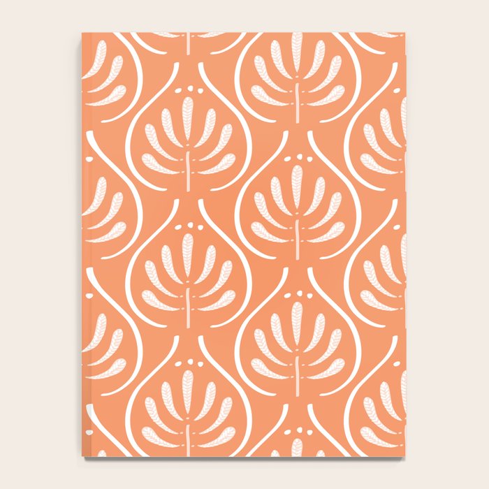 Boho salmon Notebook Gallery Image 4