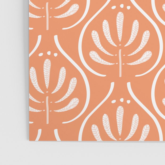 Boho salmon Poster Gallery Image 3