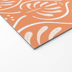 Boho salmon Welcome Mat Gallery Image 2