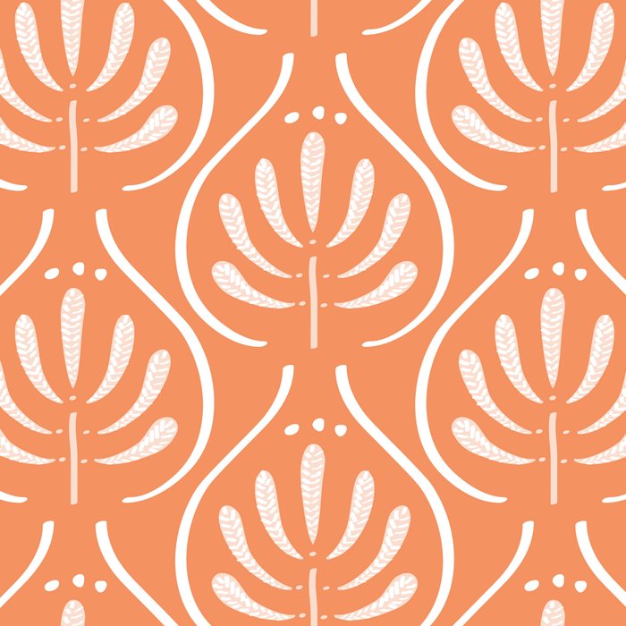 Boho salmon Coffee Mug Gallery Image 2