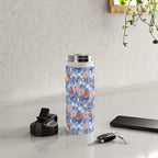 Red and blue spring flowers  Water Bottle Gallery Image 4