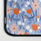 Red and blue spring flowers  Laptop Sleeve Gallery Image 3