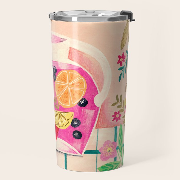Summer cocktail Travel Mug Gallery Image 2