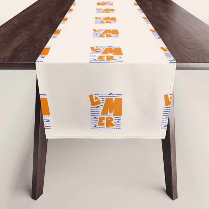La Mer French Sea Table Runner Gallery Image 1