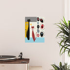 Mid-Century Modern Art Cats Poster Gallery Image 2