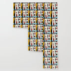 Mid-Century Modern Art Cats Wallpaper Gallery Image 3