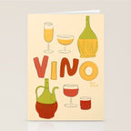 Vino Italian Wine Stationery Card Gallery Image 2