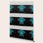 Memphis pattern 52 - 80s / 90s Retro / Palm Tree Wallpaper Gallery Image 2