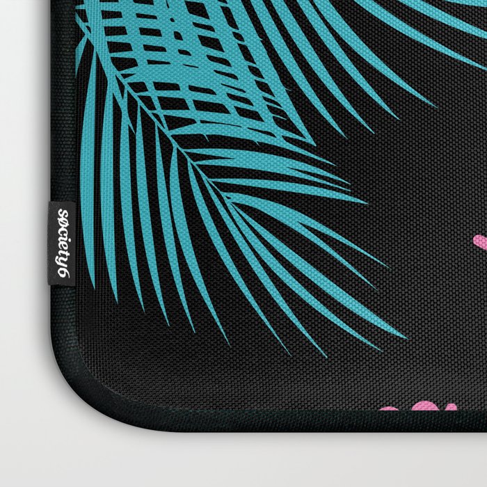 Memphis pattern 52 - 80s / 90s Retro / Palm Tree Laptop Sleeve Gallery Image 3
