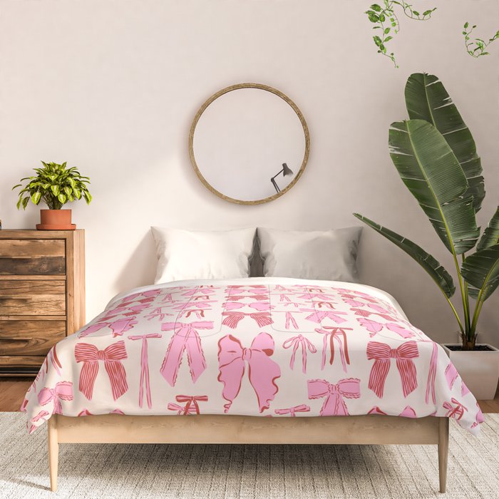 Bows in red and pink Comforter Gallery Image 3