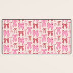 Bows in red and pink Desk Mat Gallery Image 3
