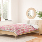 Bows in red and pink Duvet Cover Gallery Image 2