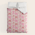 Bows in red and pink Duvet Cover Gallery Image 6
