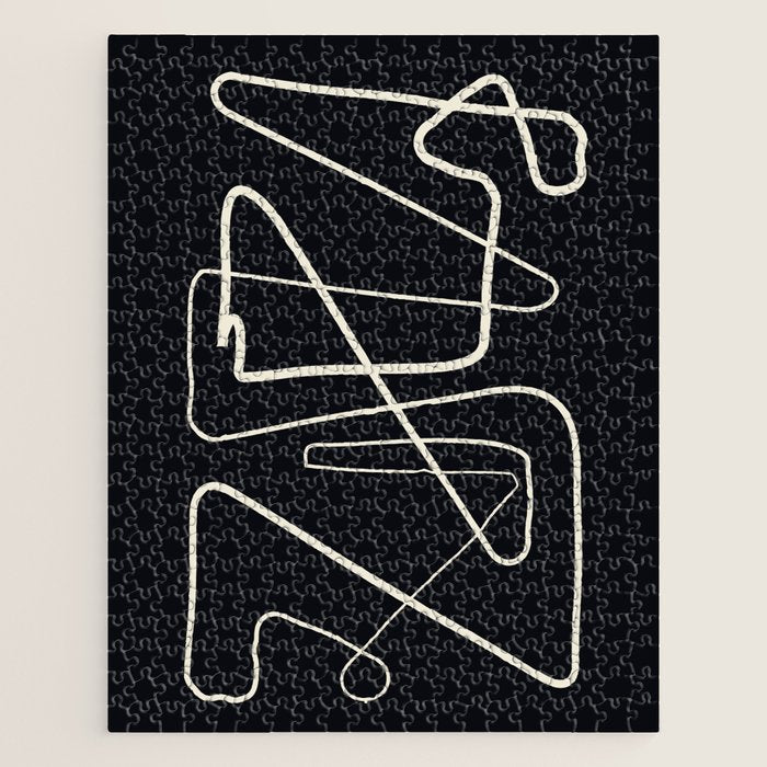Movements Black Jigsaw Puzzle Gallery Image 1
