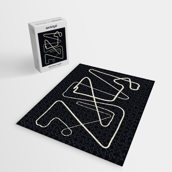 Movements Black Jigsaw Puzzle Gallery Image 2
