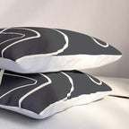 Movements Black Pillow Sham Gallery Image 3