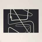 Movements Black Welcome Mat Gallery Image 1