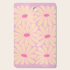 Big Daisy - Groovy Flower Pink Cutting Board Gallery Image 1