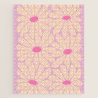 Big Daisy - Groovy Flower Pink Jigsaw Puzzle Gallery Image 1