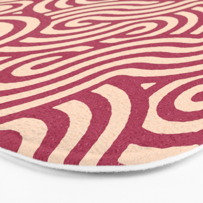SWIRL - Onion and Almond Bath Mat Gallery Image 3