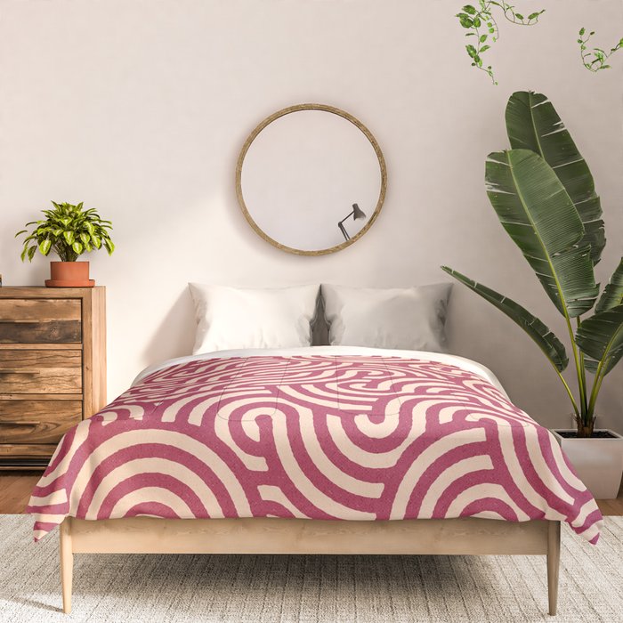 SWIRL - Onion and Almond Comforter Gallery Image 3
