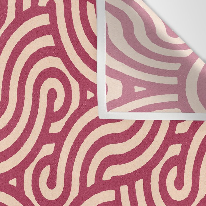 SWIRL - Onion and Almond Wall Tapestry Gallery Image 3