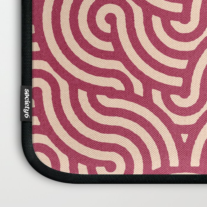 SWIRL - Onion and Almond Laptop Sleeve Gallery Image 3