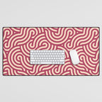 SWIRL - Onion and Almond Desk Mat Gallery Image 1