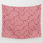 SWIRL - Onion and Almond Wall Tapestry Gallery Image 4