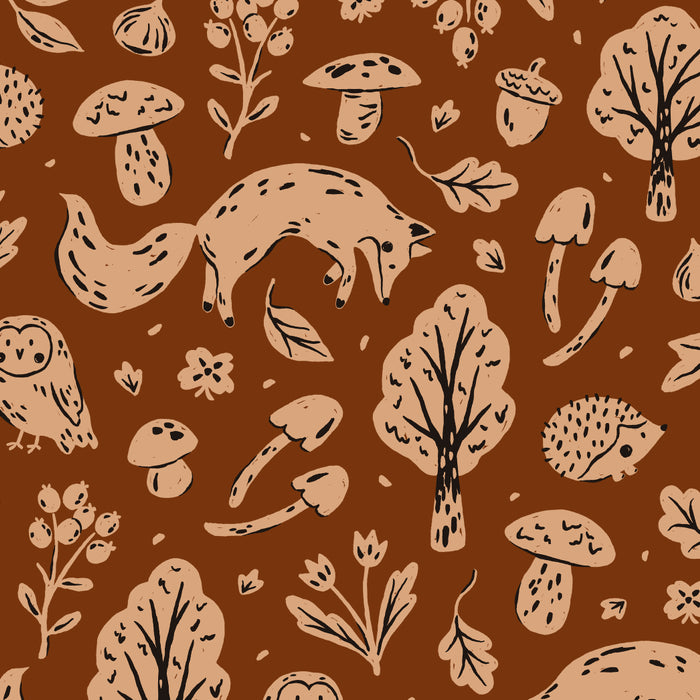 Inky Autumn Woodland Coffee Mug Gallery Image 2