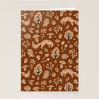 Inky Autumn Woodland Stationery Card Gallery Image 2