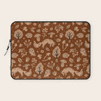 Inky Autumn Woodland Laptop Sleeve Gallery Image 1