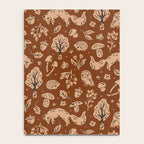Inky Autumn Woodland Notebook Gallery Image 4