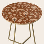 Inky Autumn Woodland Side Table Gallery Image 2