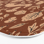 Inky Autumn Woodland Bath Mat Gallery Image 3
