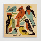 Backyard Birds Guide Wood Wall Art Gallery Image 1