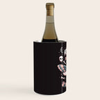 The horrors persist but so do I - gothic moth and skull design Wine Chiller Gallery Image 2