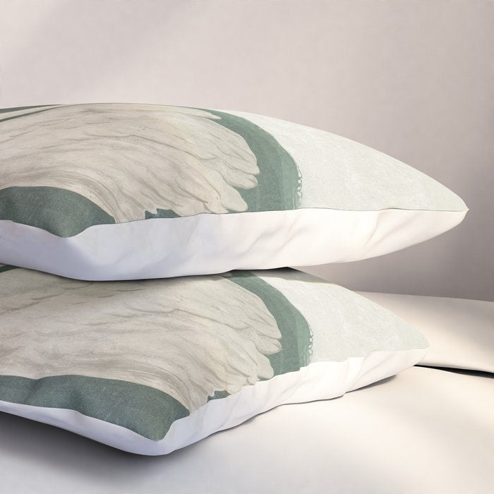 Black Swan White Swan Pillow Sham Gallery Image 3