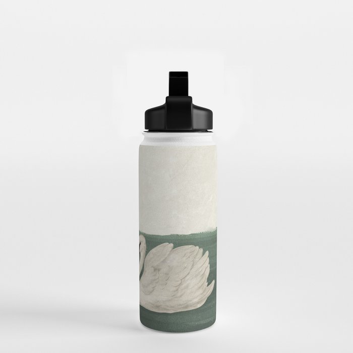 Black Swan White Swan Water Bottle Gallery Image 2