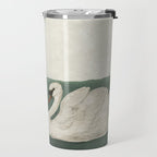 Black Swan White Swan Travel Mug Gallery Image 2