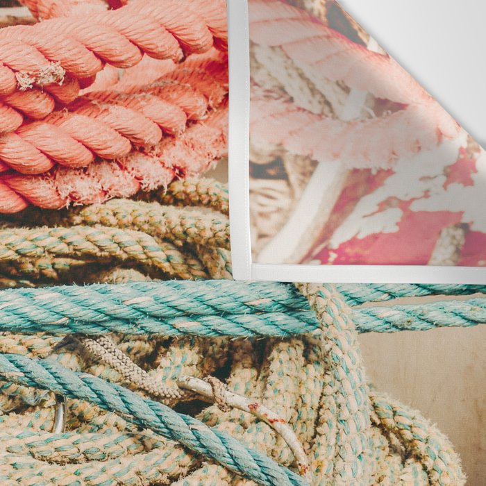 Coastal Nautical Study Wall Tapestry Gallery Image 3