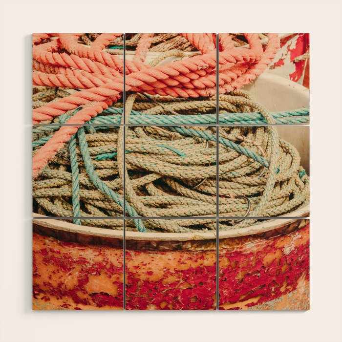 Coastal Nautical Study Wood Wall Art Gallery Image 1