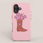 Valentine Cowboy Boot iPhone Case Gallery Image 1