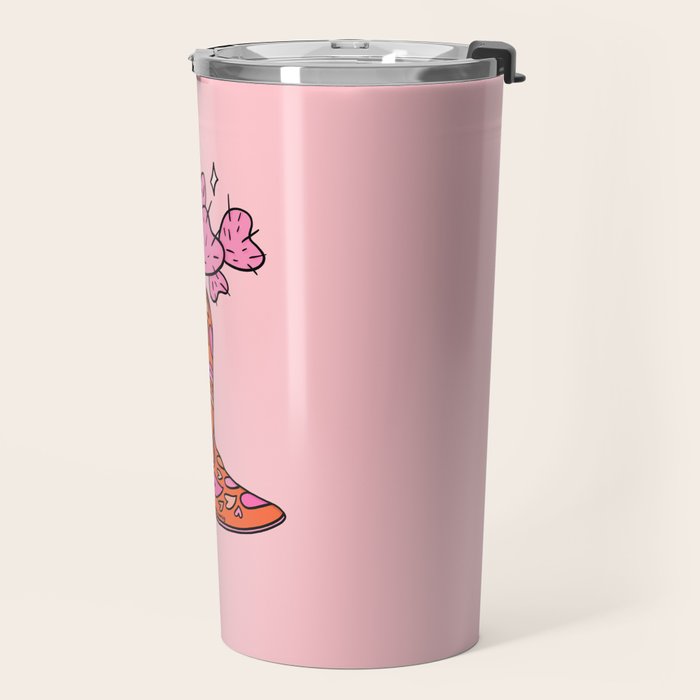 Valentine Cowboy Boot Travel Mug Gallery Image 2